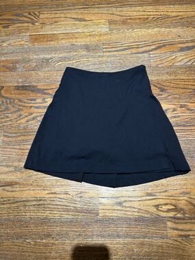 Women's Black Athletic Skort - Lightweight Activewear